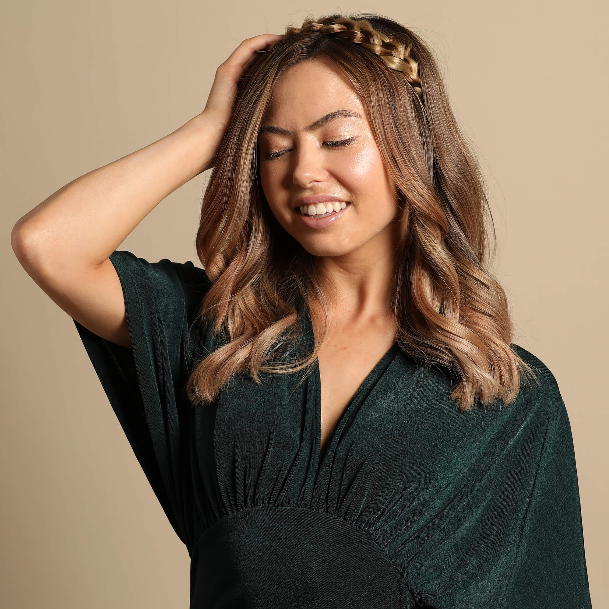 Five Strand - Braided Headband - Highlighted