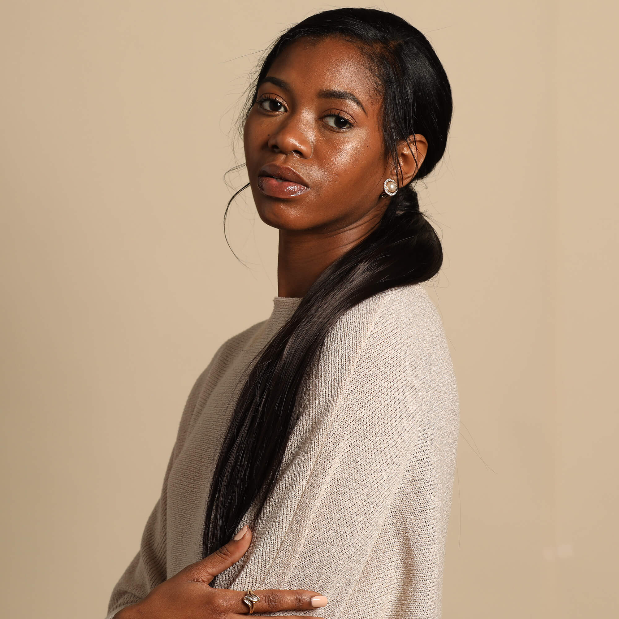 The Bree Ponytail Hair Extension - Black