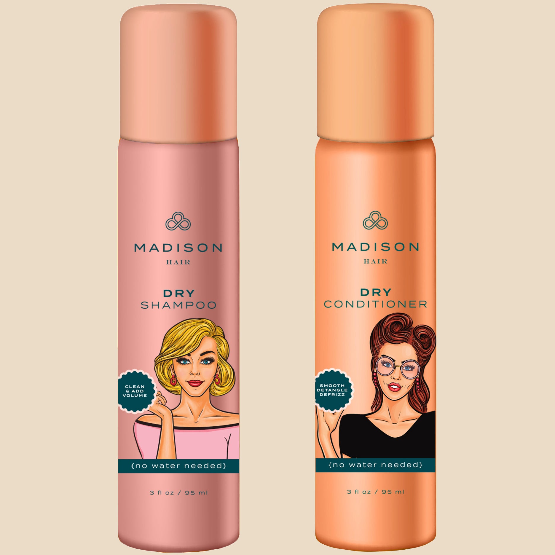 Dry Shampoo + Dry Conditioner - Dry Shampoo + Dry Conditioner
