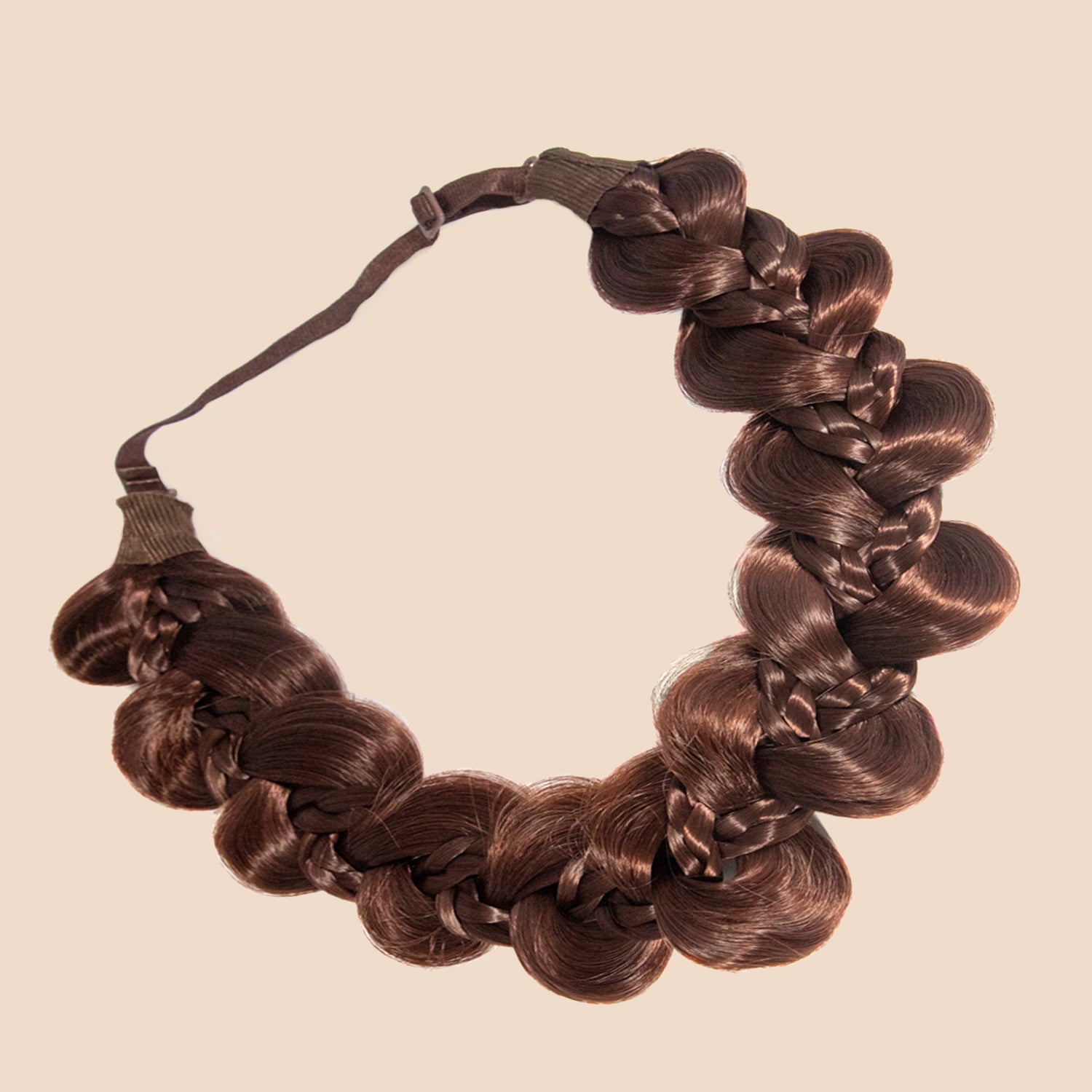Nori Gourd Braid - Braided Headband - Auburn