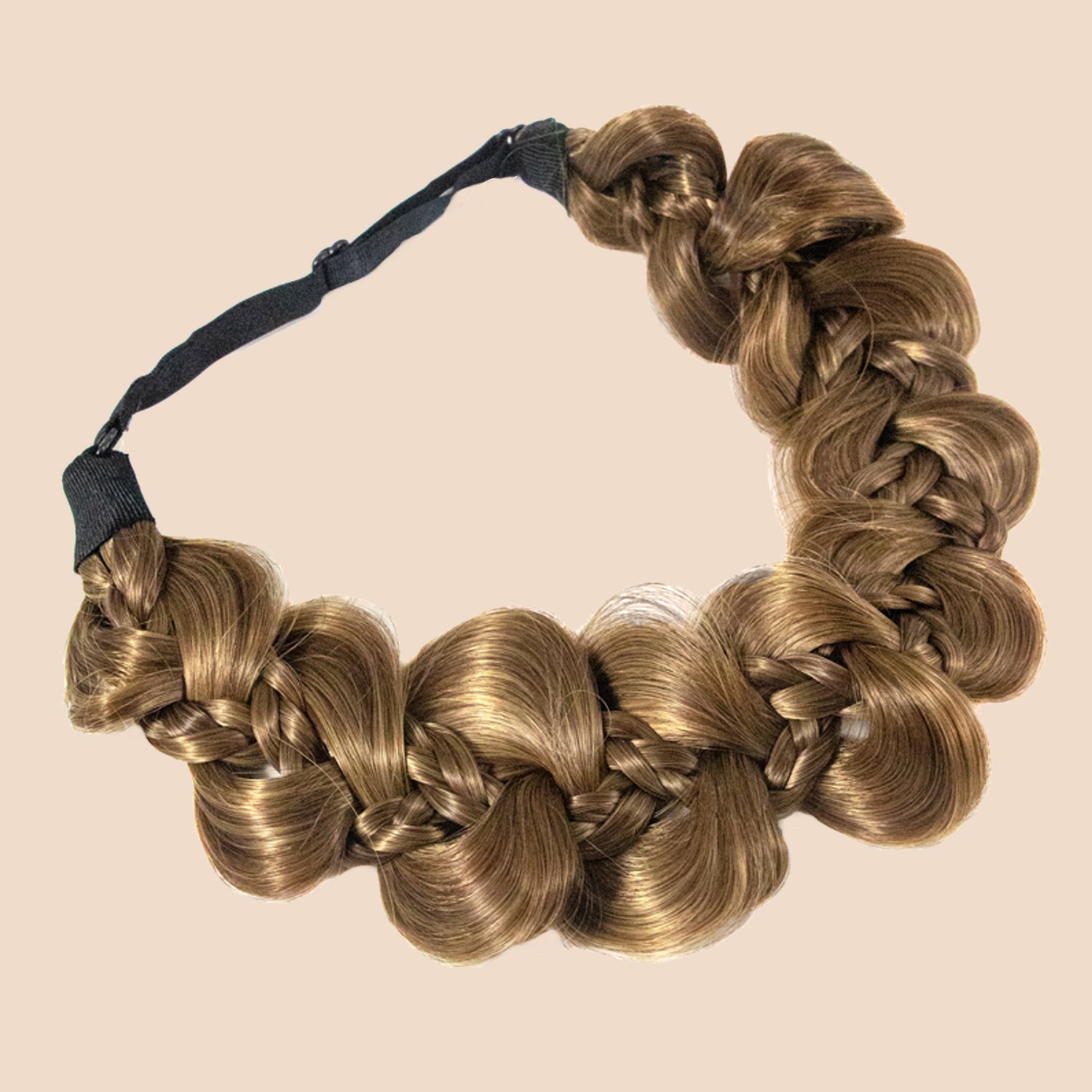 Nori Gourd Braid - Braided Headband - Ashy Light Brown