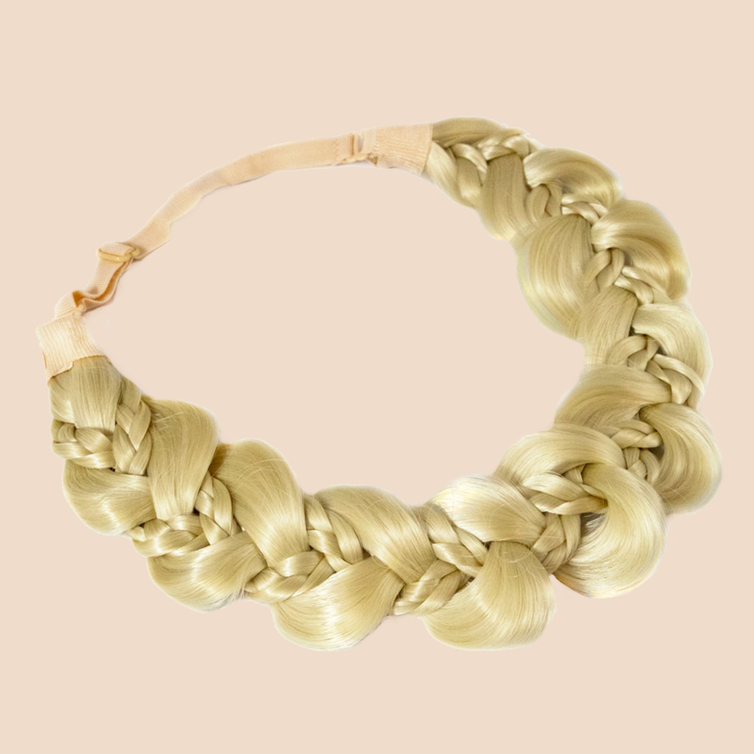 Nori Gourd Braid - Braided Headband - Platinum