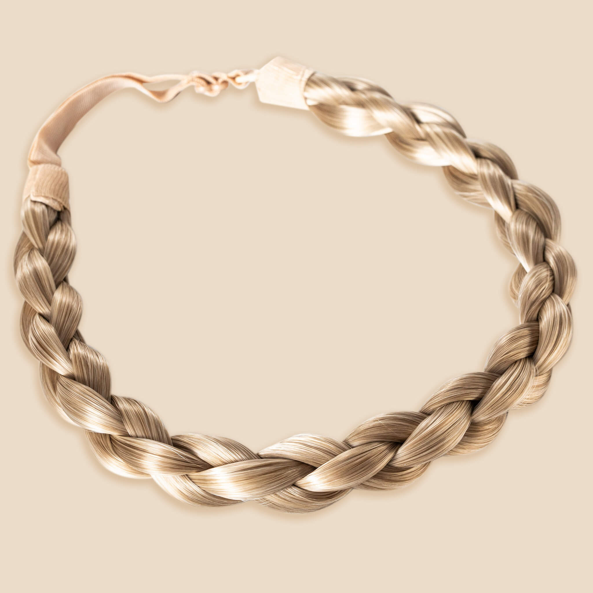 The Olivia - Braided Headband - Ashy Highlighted