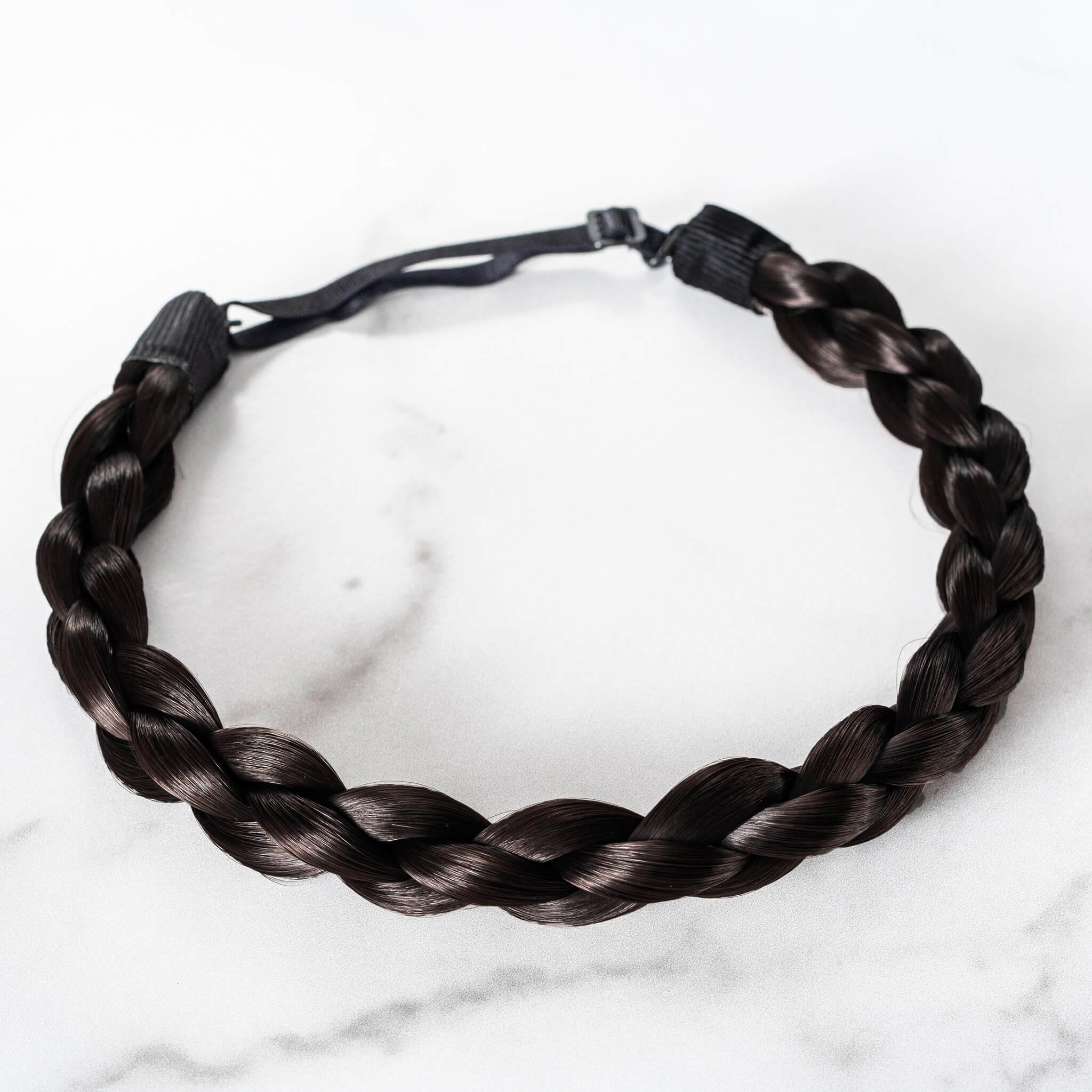 Madison Braids Bundle - The Olivia, Top Knot Ponytail Holder + FREE Detangler Brush - Black