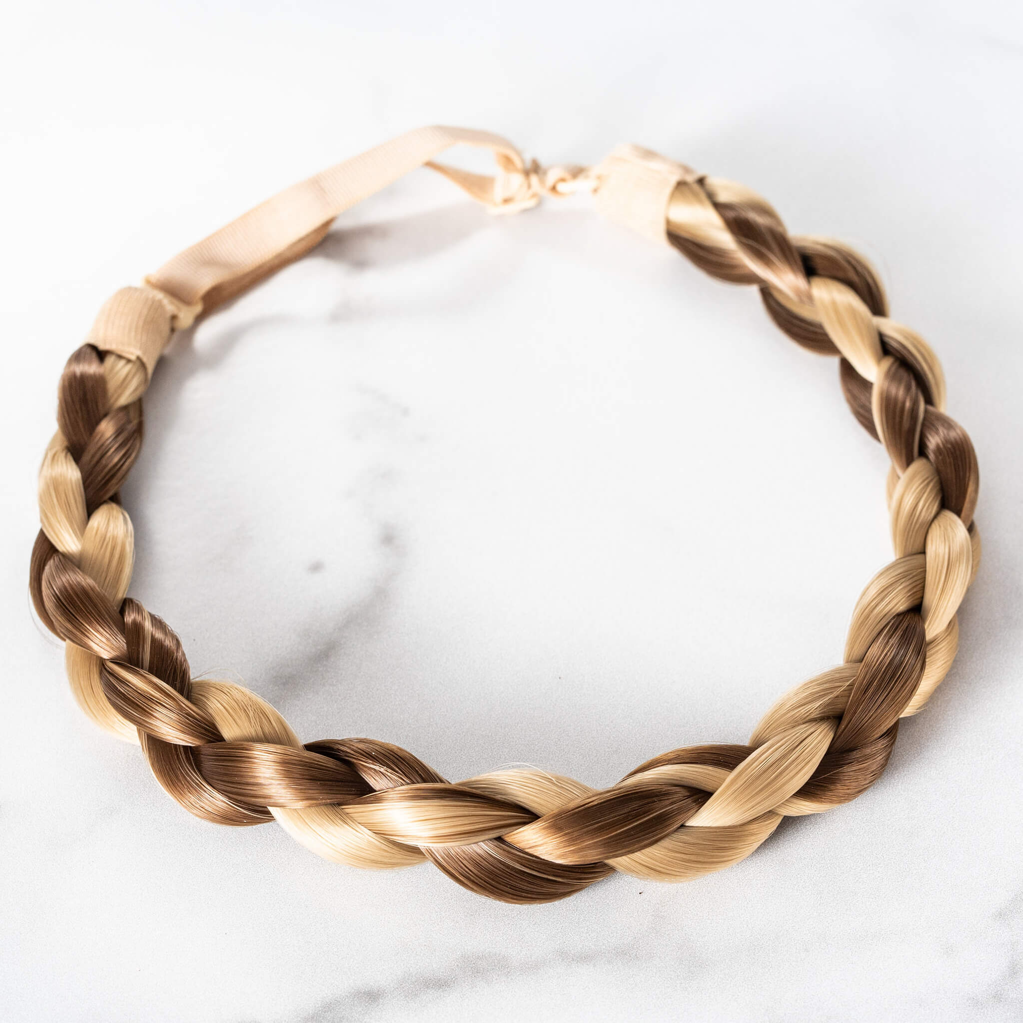 Madison Braids Bundle - The Olivia, Top Knot Ponytail Holder + FREE Detangler Brush - Highlighted