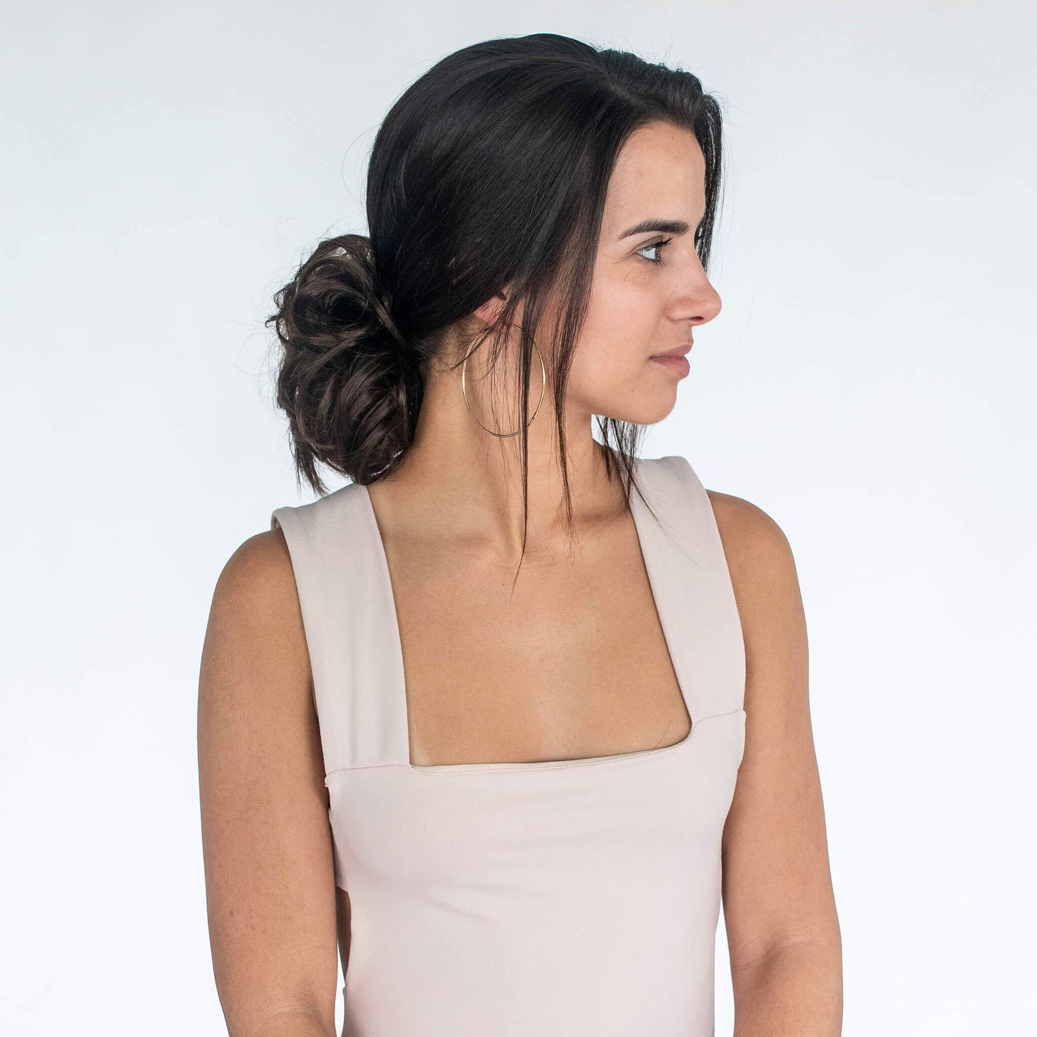 Madison Braid Bundle - Top Knot Ponytail Holder & Dry Shampoo - Dark Brown