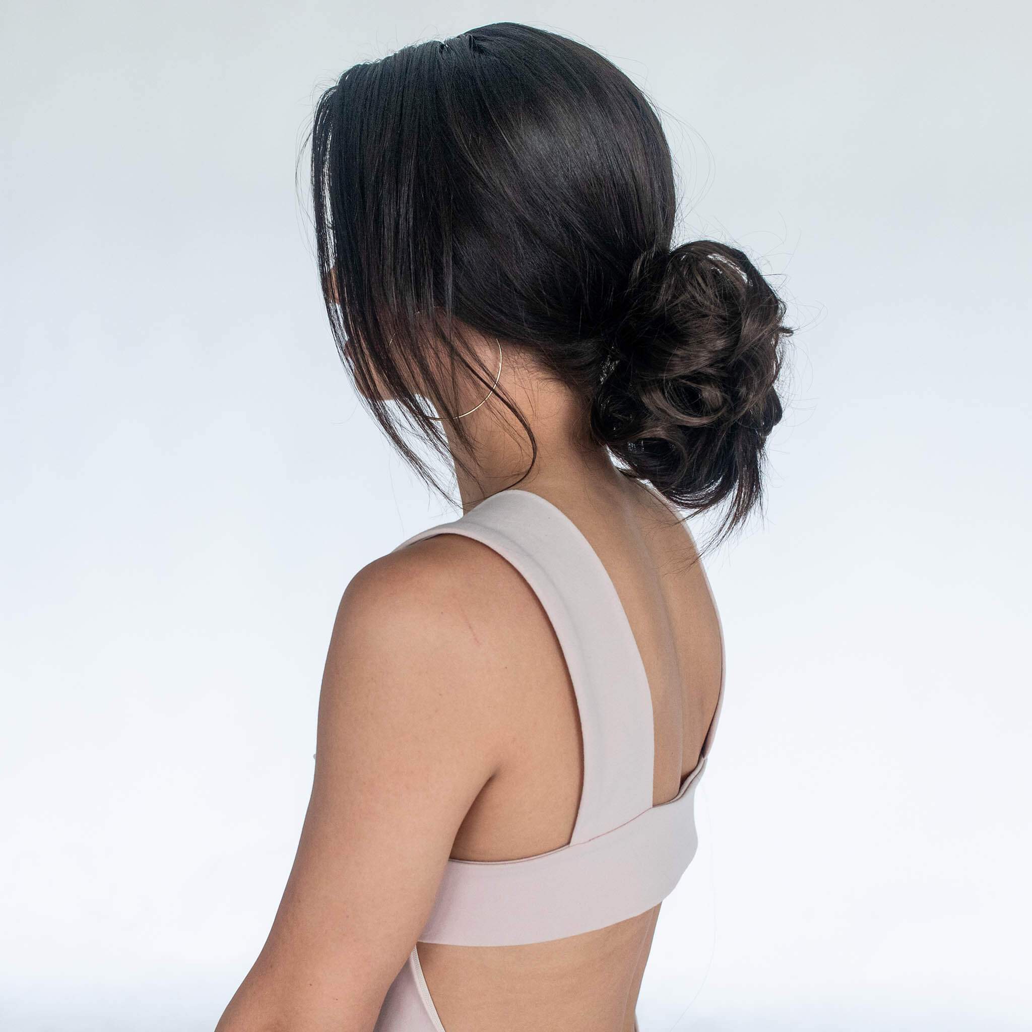 Madison Braid Bundle - Top Knot Ponytail Holder & Dry Shampoo - Dark Brown