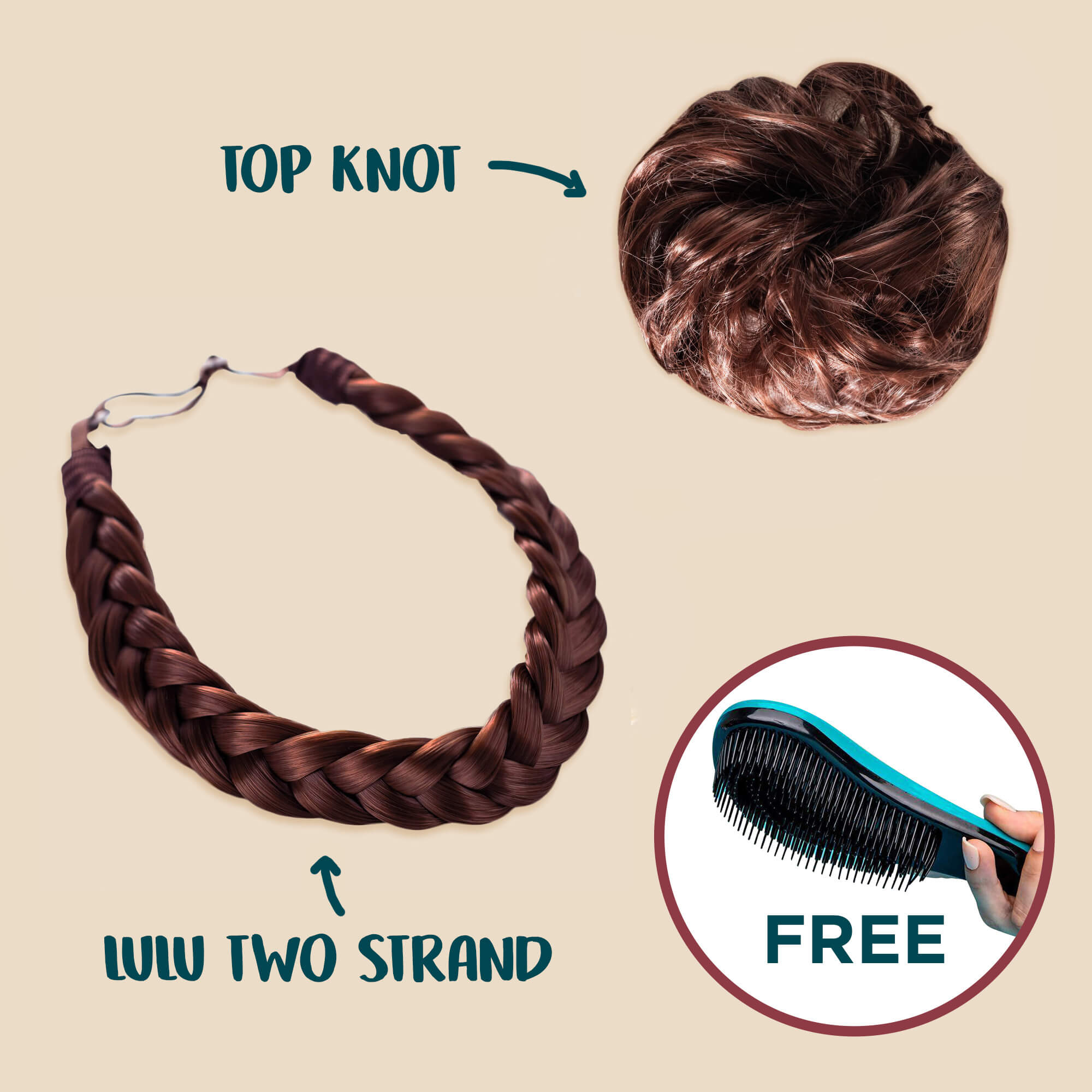 Lulu Two Strand Bundle - Auburn