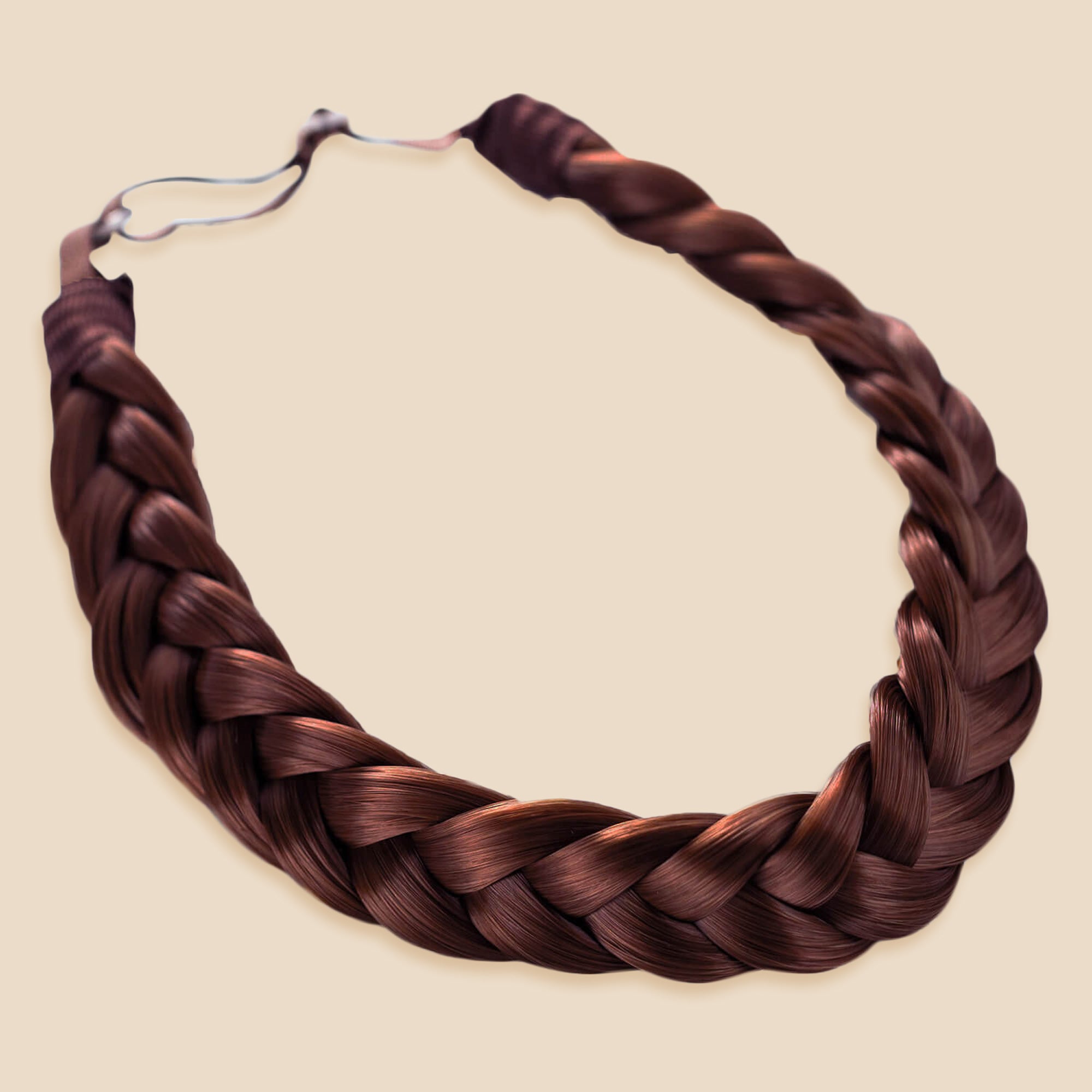 Lulu Two Strand - Braided Headband - Auburn