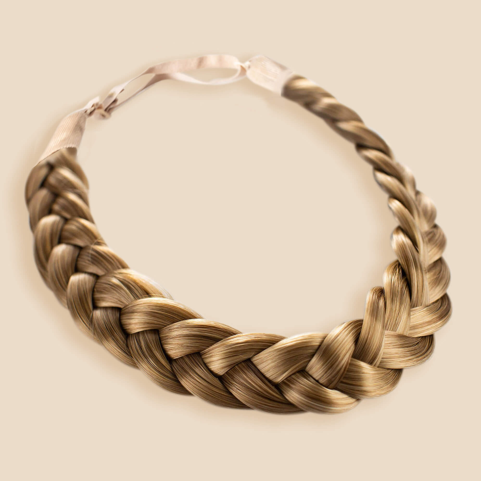 Lulu Two Strand - Braided Headband - Dirty Blonde