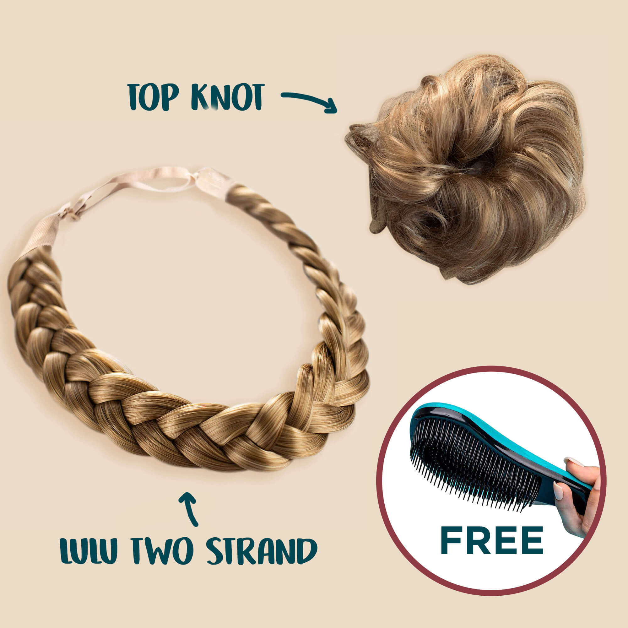 Lulu Two Strand Bundle - Dirty Blonde
