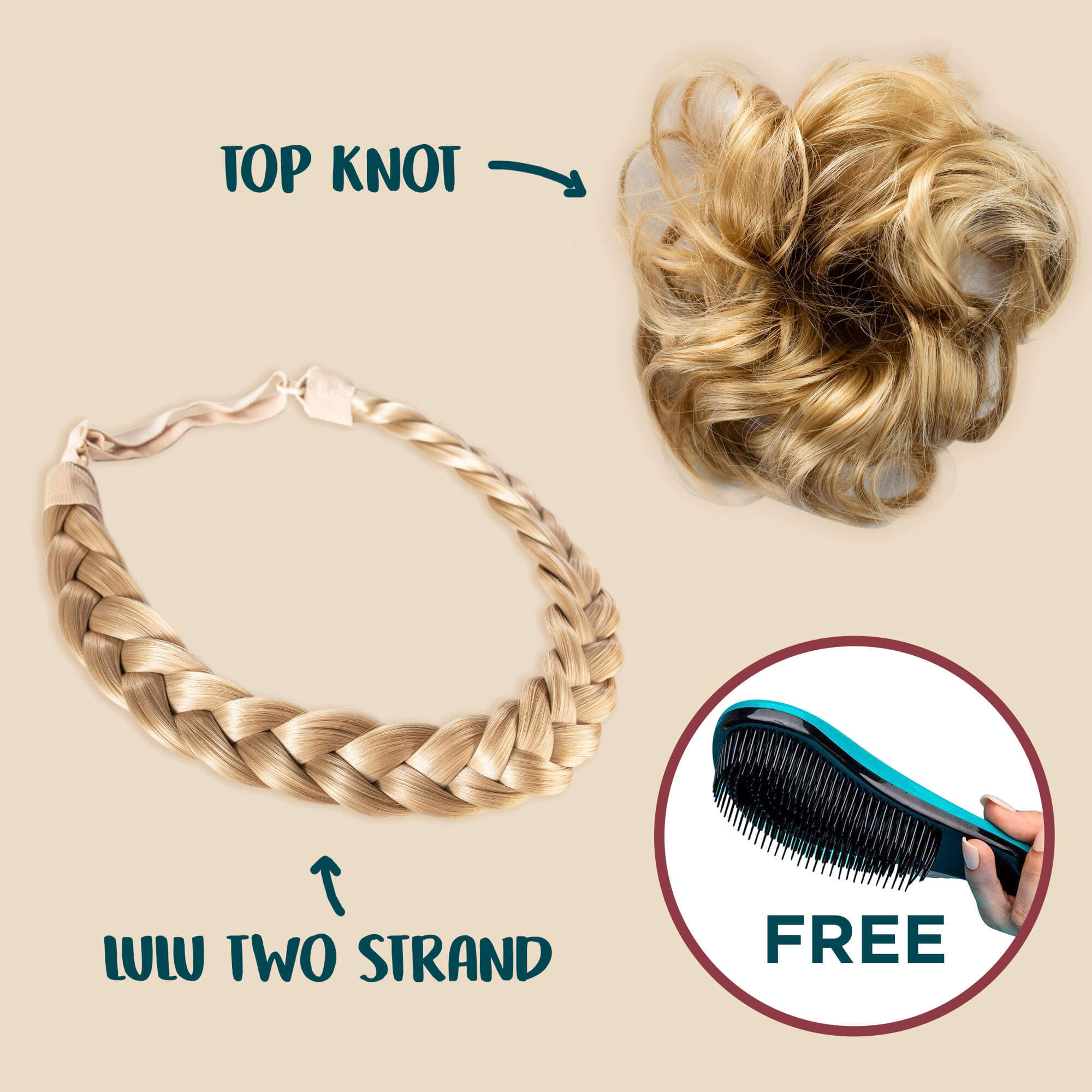 Lulu Two Strand Bundle - Sunset Blonde