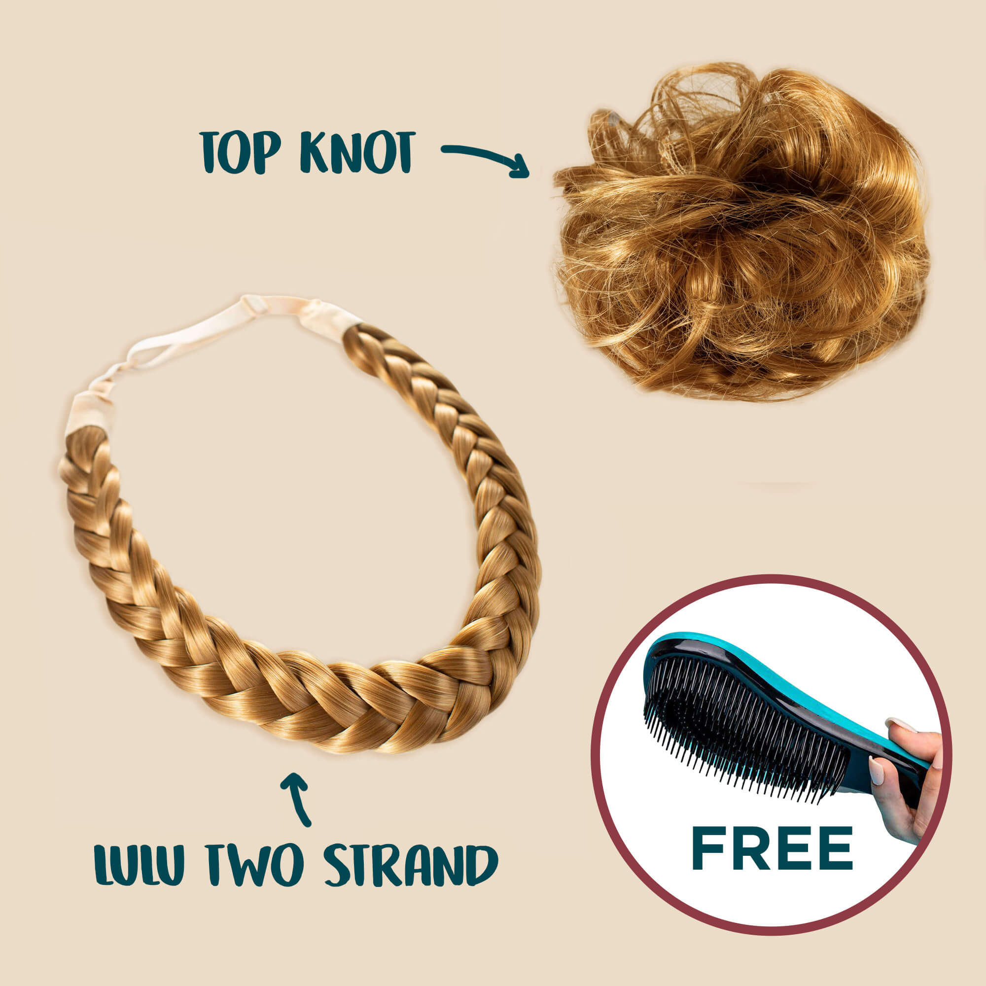 Lulu Two Strand Bundle - Strawberry Blonde