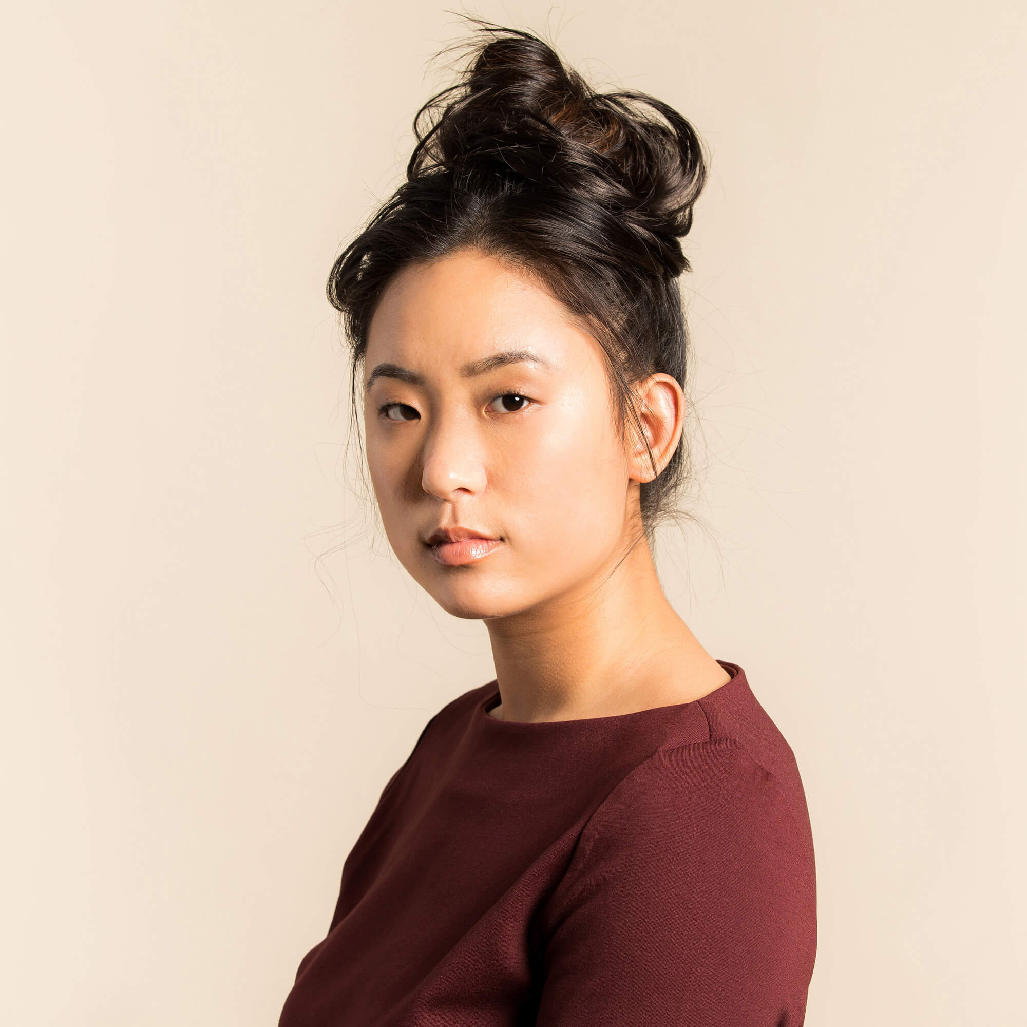 Top Knot Messy Bun Ponytail Holder Hair Extension - Original - Dark Brown