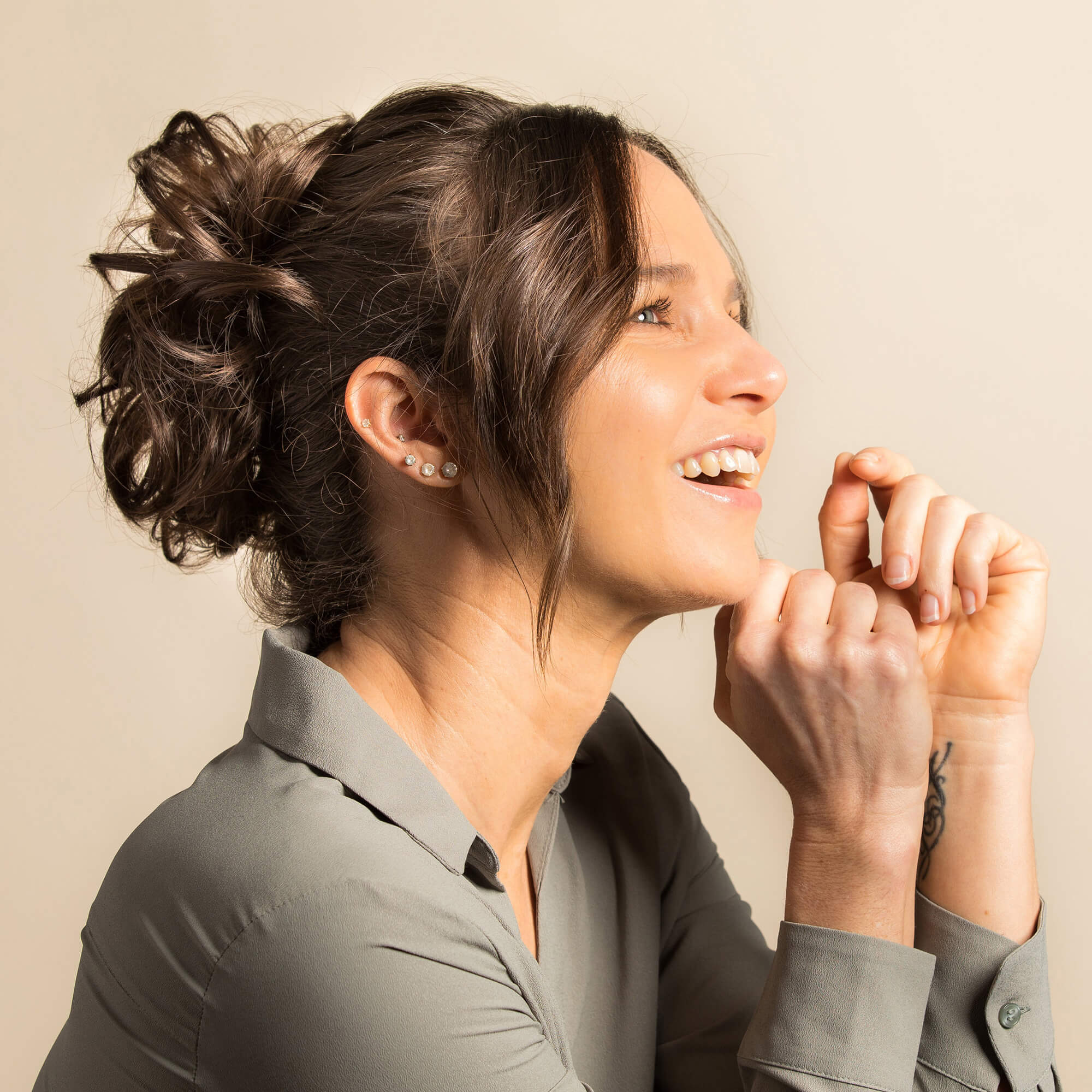 Madison Braid Bundle - Top Knot Ponytail Holder & Dry Shampoo - Brunette