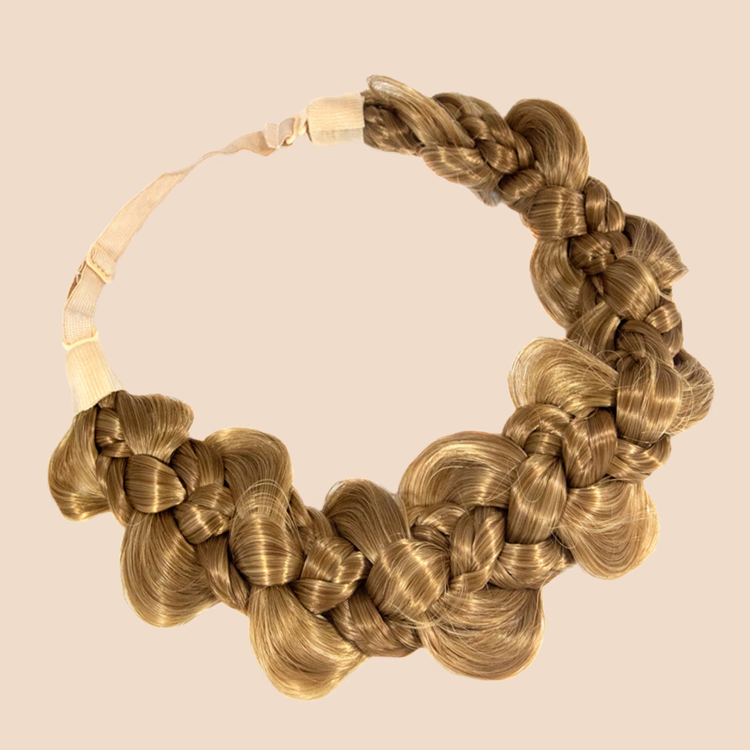 Winged Beauty - Braided Headband - Dirty Blonde