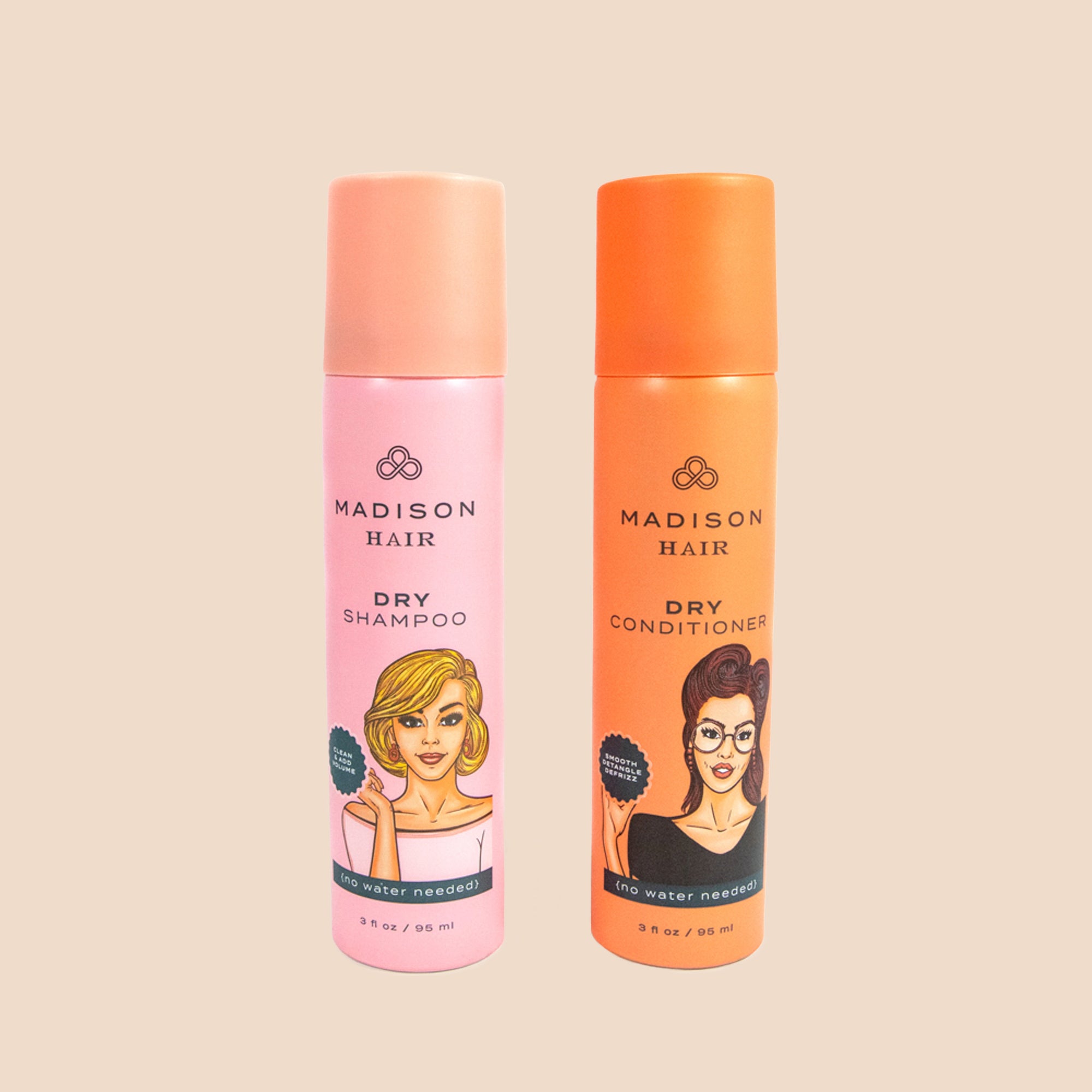 Dry Shampoo + Dry Conditioner