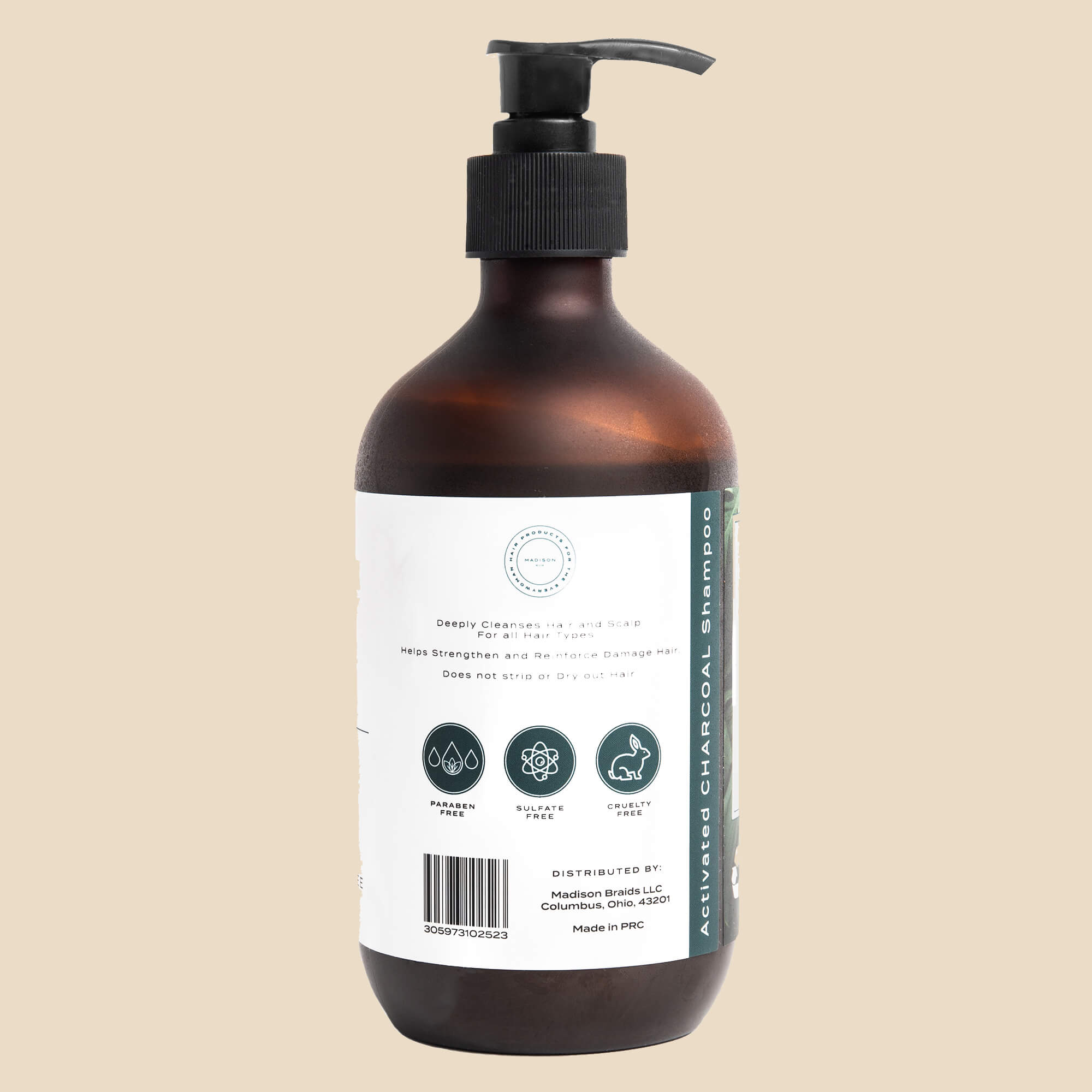 Charcoal Shampoo - White