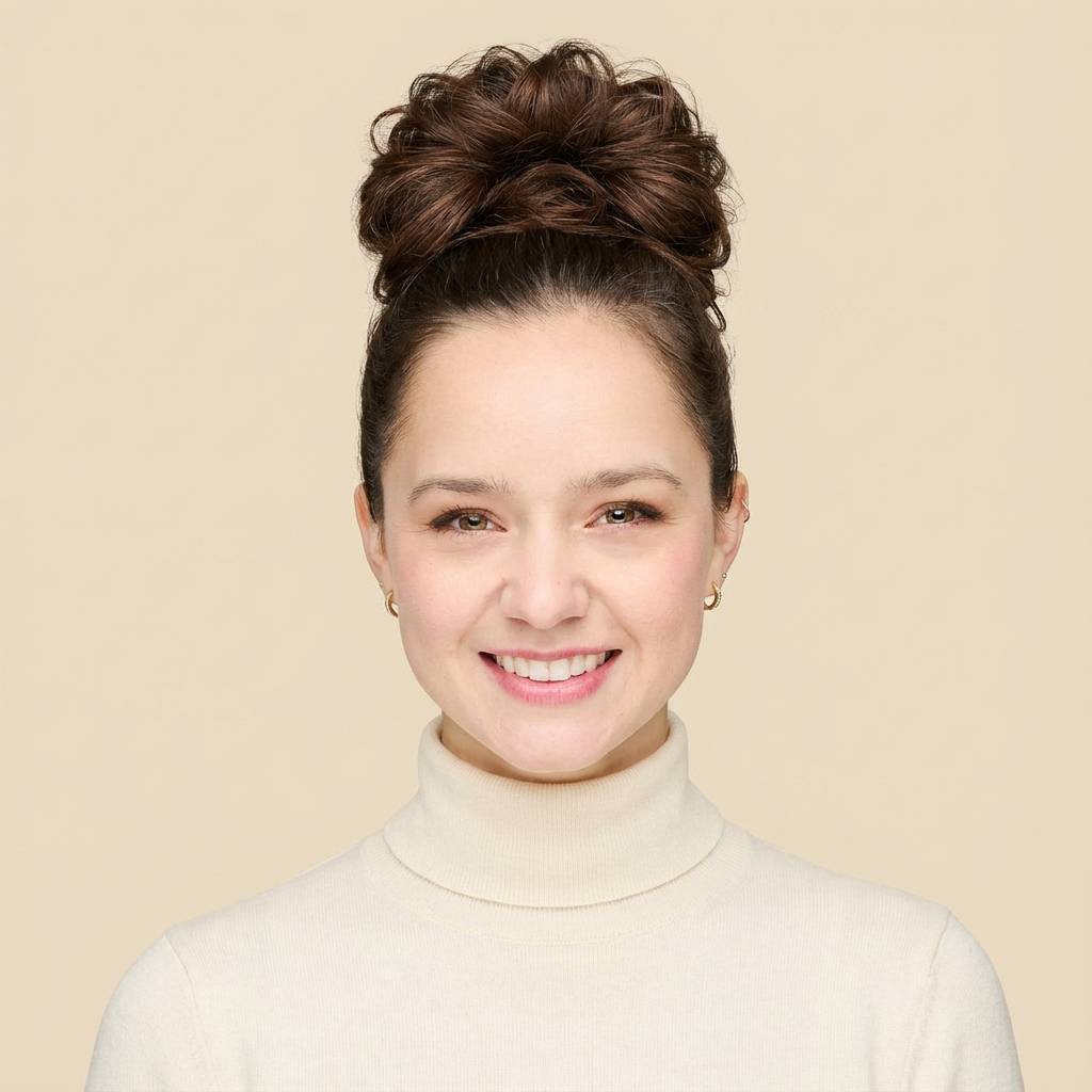 Top Knot Messy Bun Ponytail Holder Hair Extension - 2.0