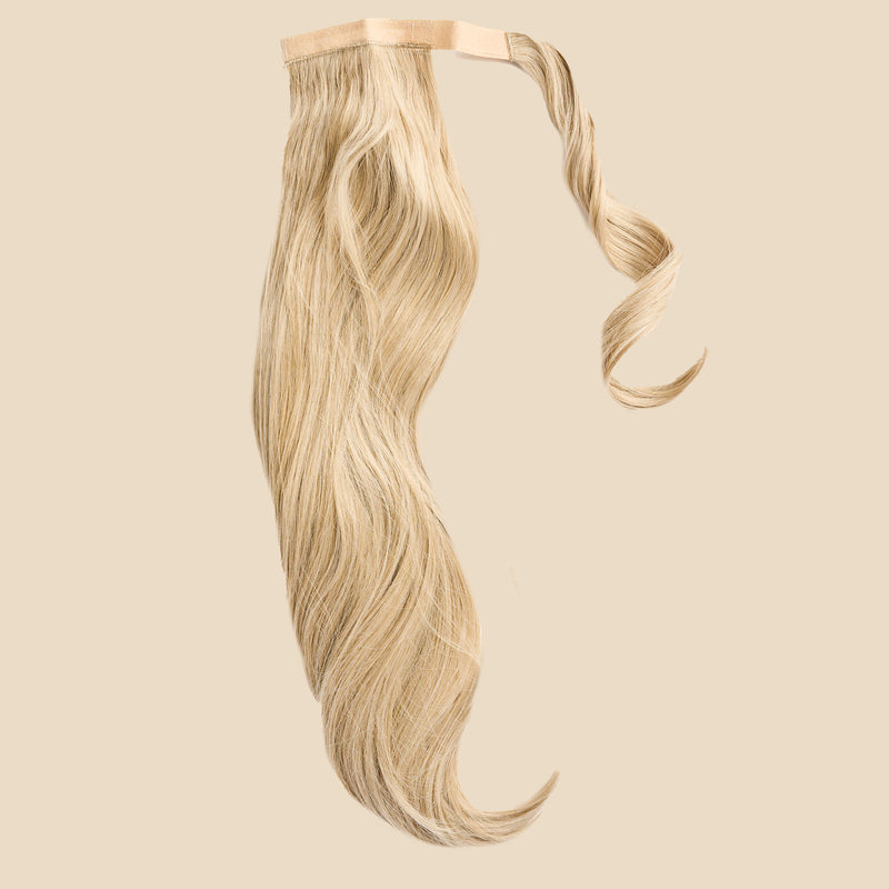 The Bree Ponytail Hair Extension - Ashy Highlighted
