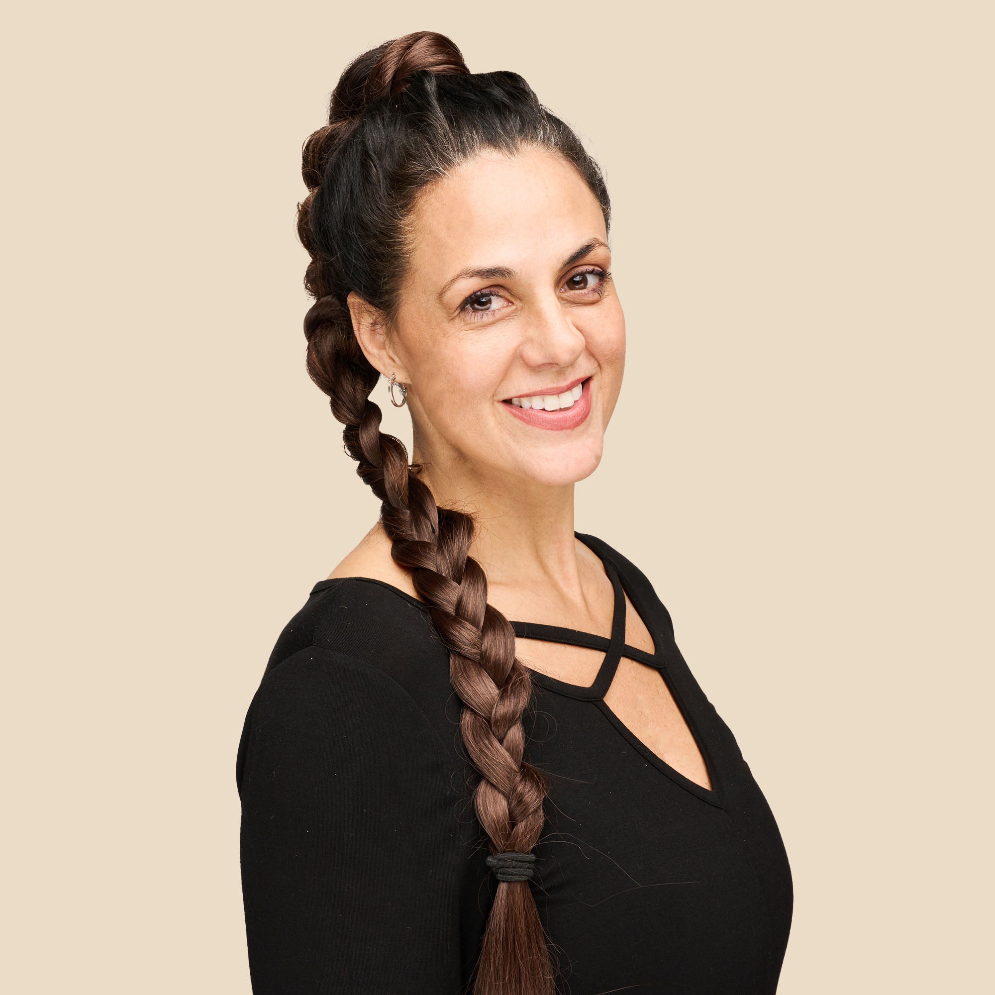 DIY Drea Wrap Braided Ponytail Extension - Brunette