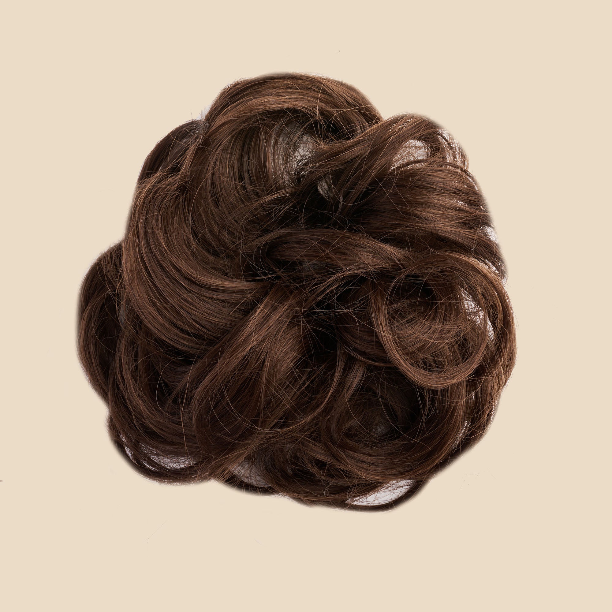 Top Knot Messy Bun Ponytail Holder Hair Extension - 2.0 - Brunette