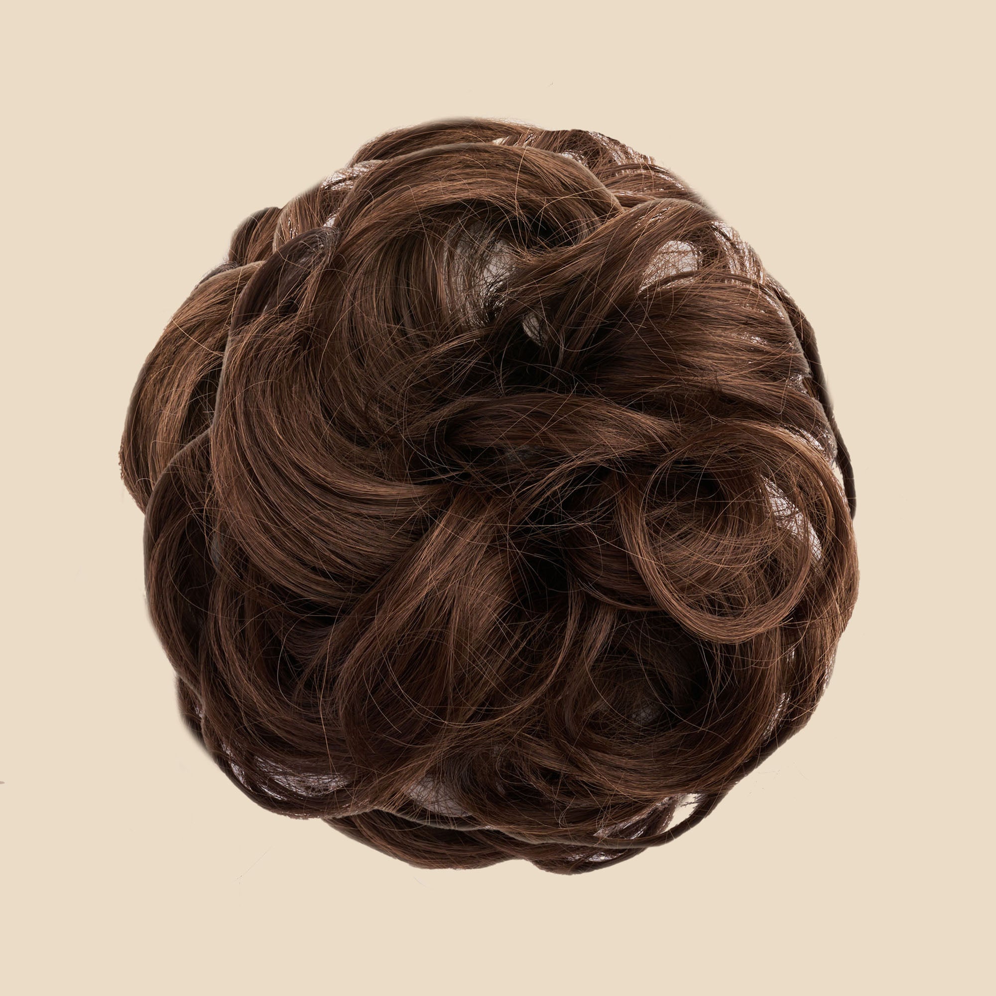 Top Knot Messy Bun Ponytail Holder Hair Extension - 2.0 Oversized - Brunette