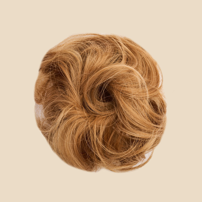 Top Knot Messy Bun Ponytail Holder Hair Extension - Original - Copper
