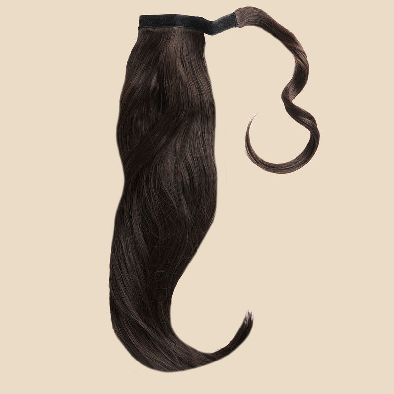 The Bree Ponytail Hair Extension - Dark Brown