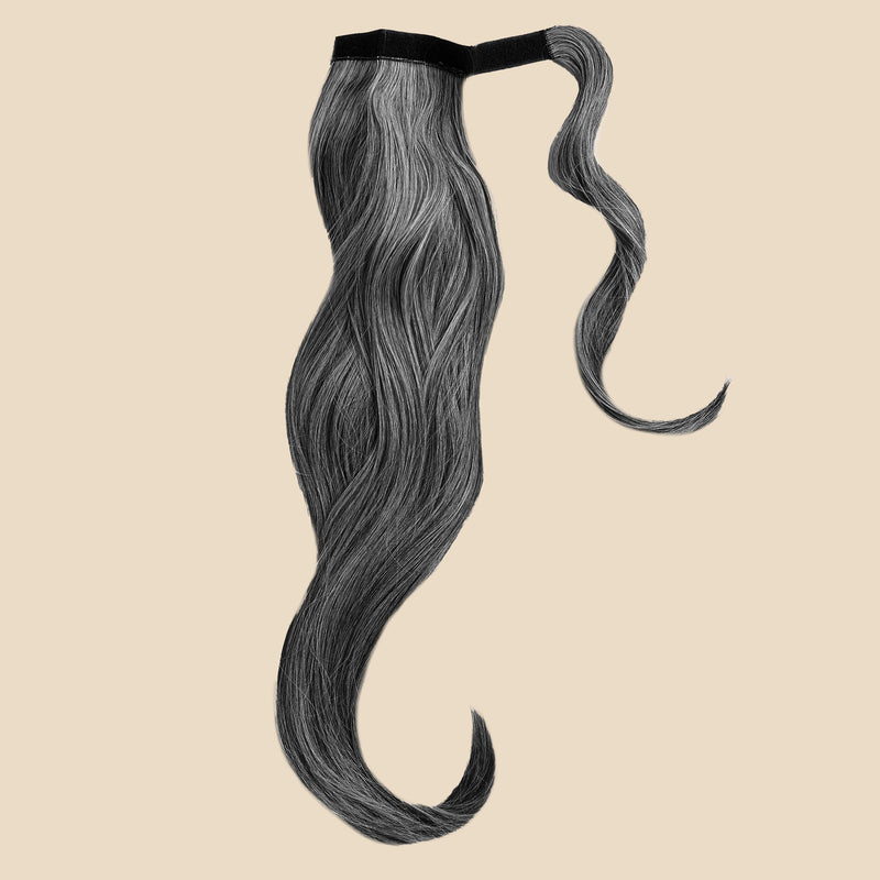 The Bree Ponytail Hair Extension - Dark Grey