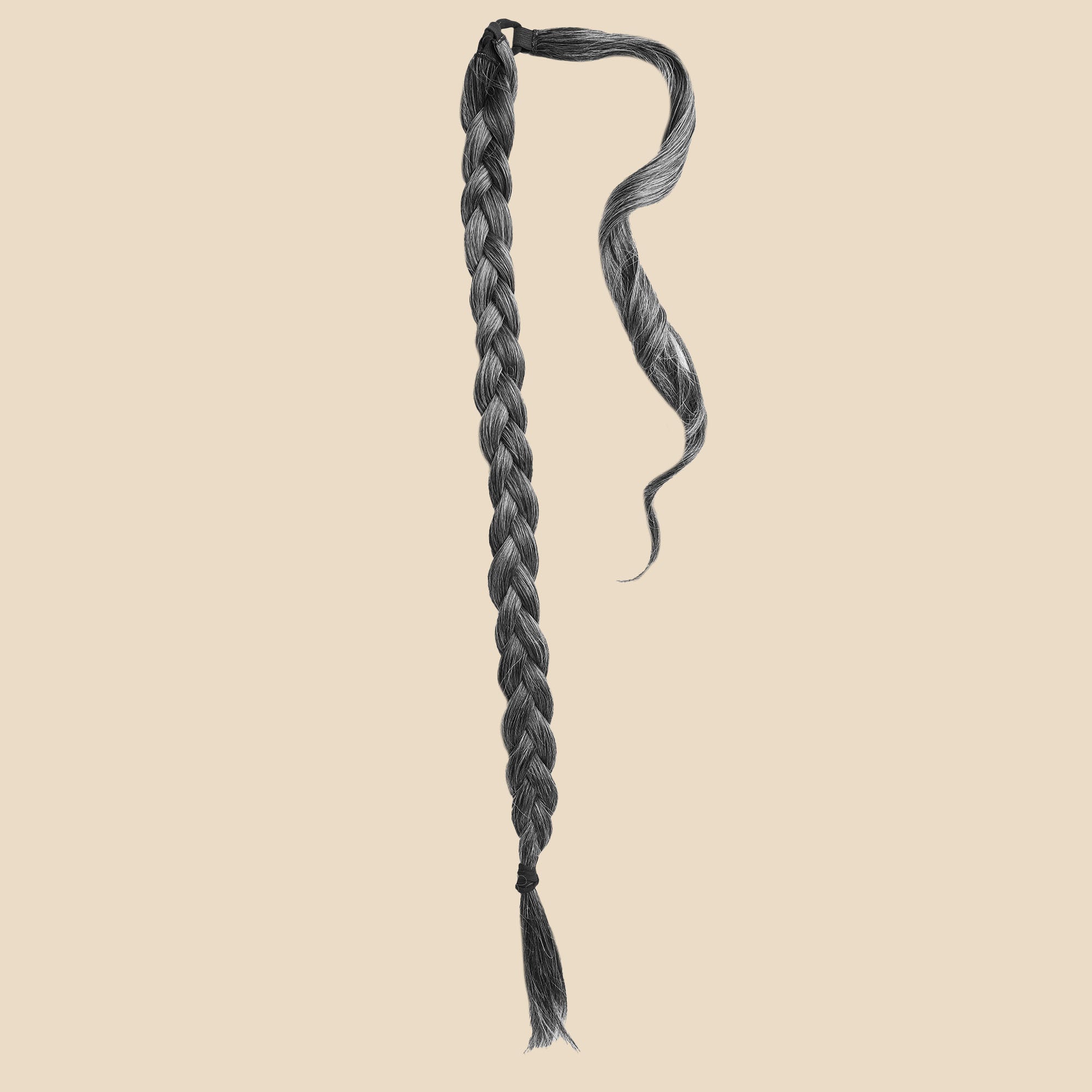 DIY Drea Wrap Braided Ponytail Extension - Dark Grey