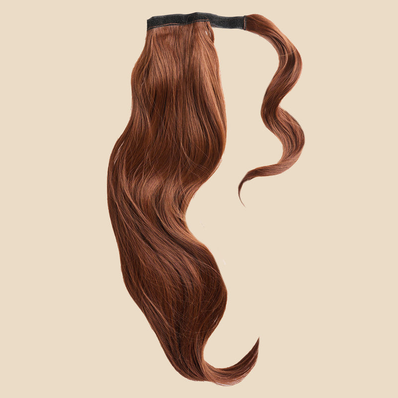 The Bree Ponytail Hair Extension - Golden Red