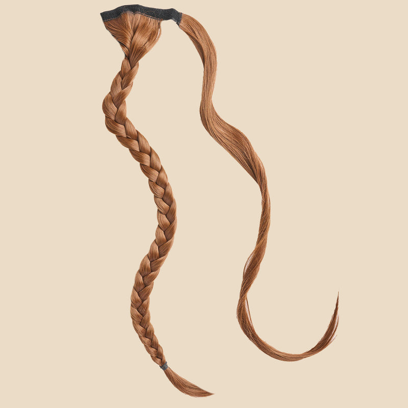 Drea Wrap Braided Ponytail Extension - Golden Red