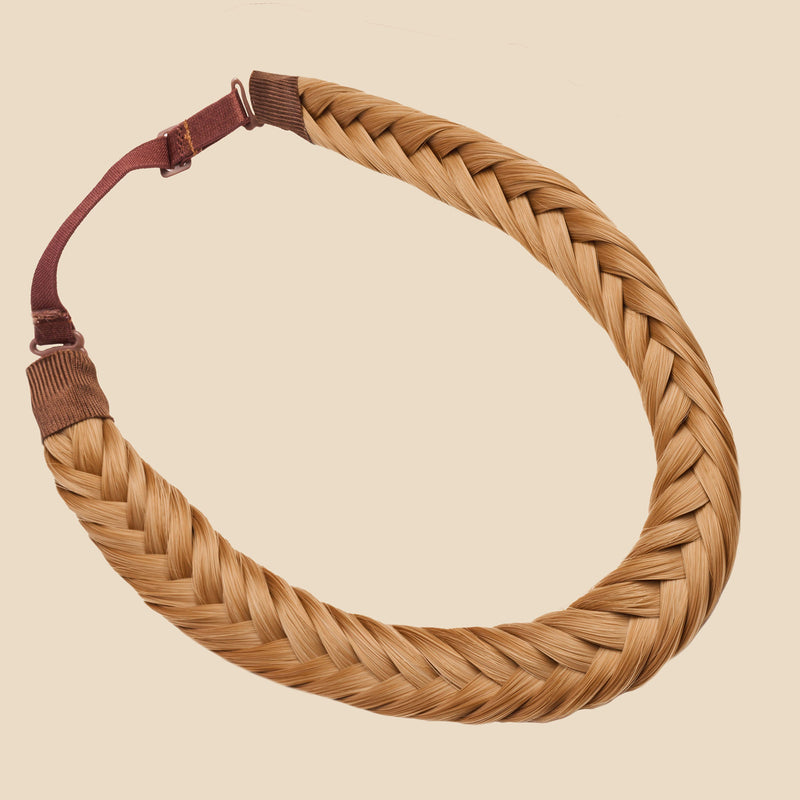 Arisa Fishtail for Kids - Braided Headband - Copper