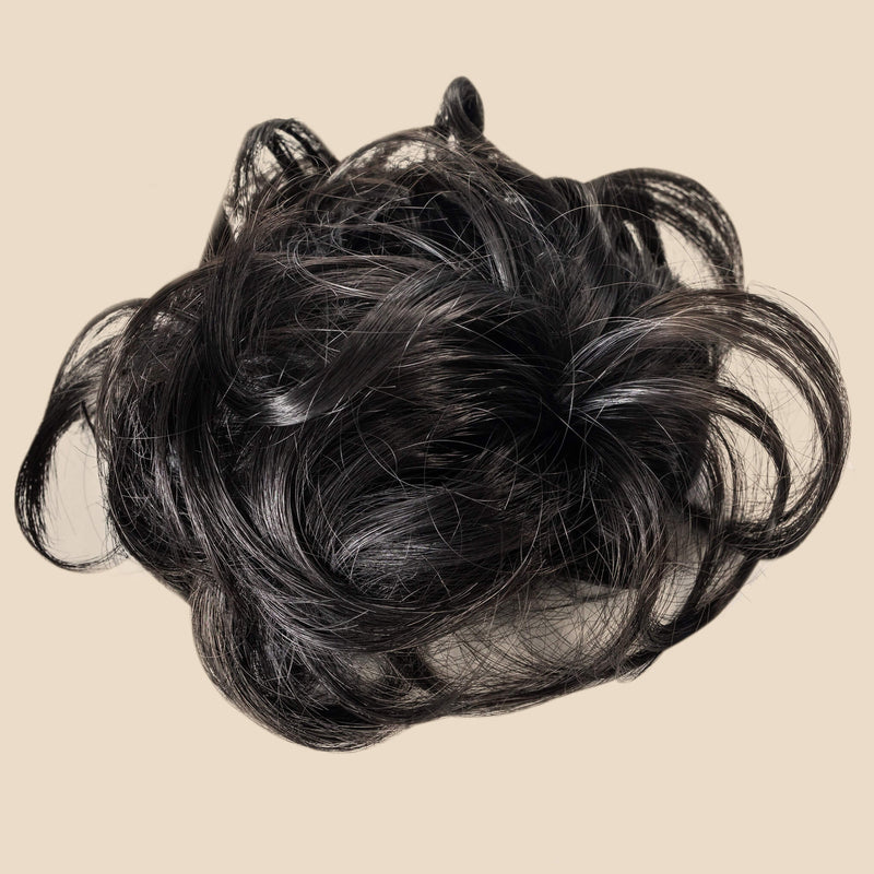 Bogo Top Knot Messy Bun Ponytail Holder Hair Extension - Original - Black