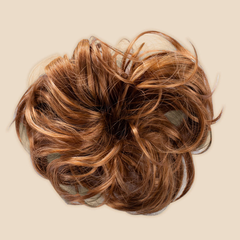 Bogo Top Knot Messy Bun Ponytail Holder Hair Extension - Original - Golden Red