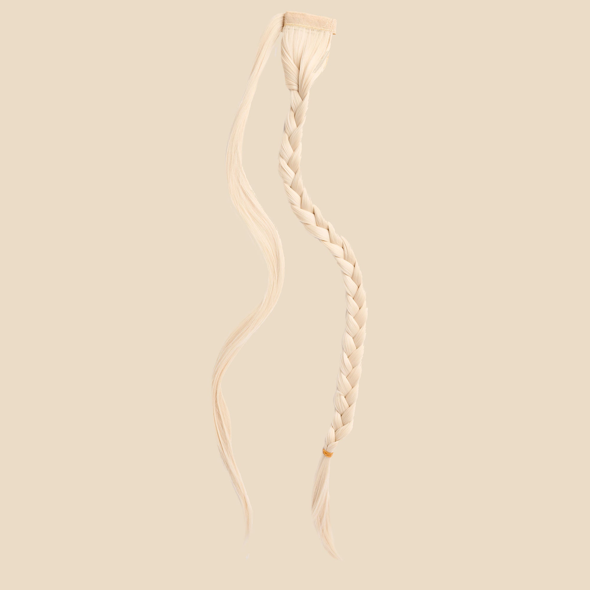 Drea Wrap Braided Ponytail Extension - White