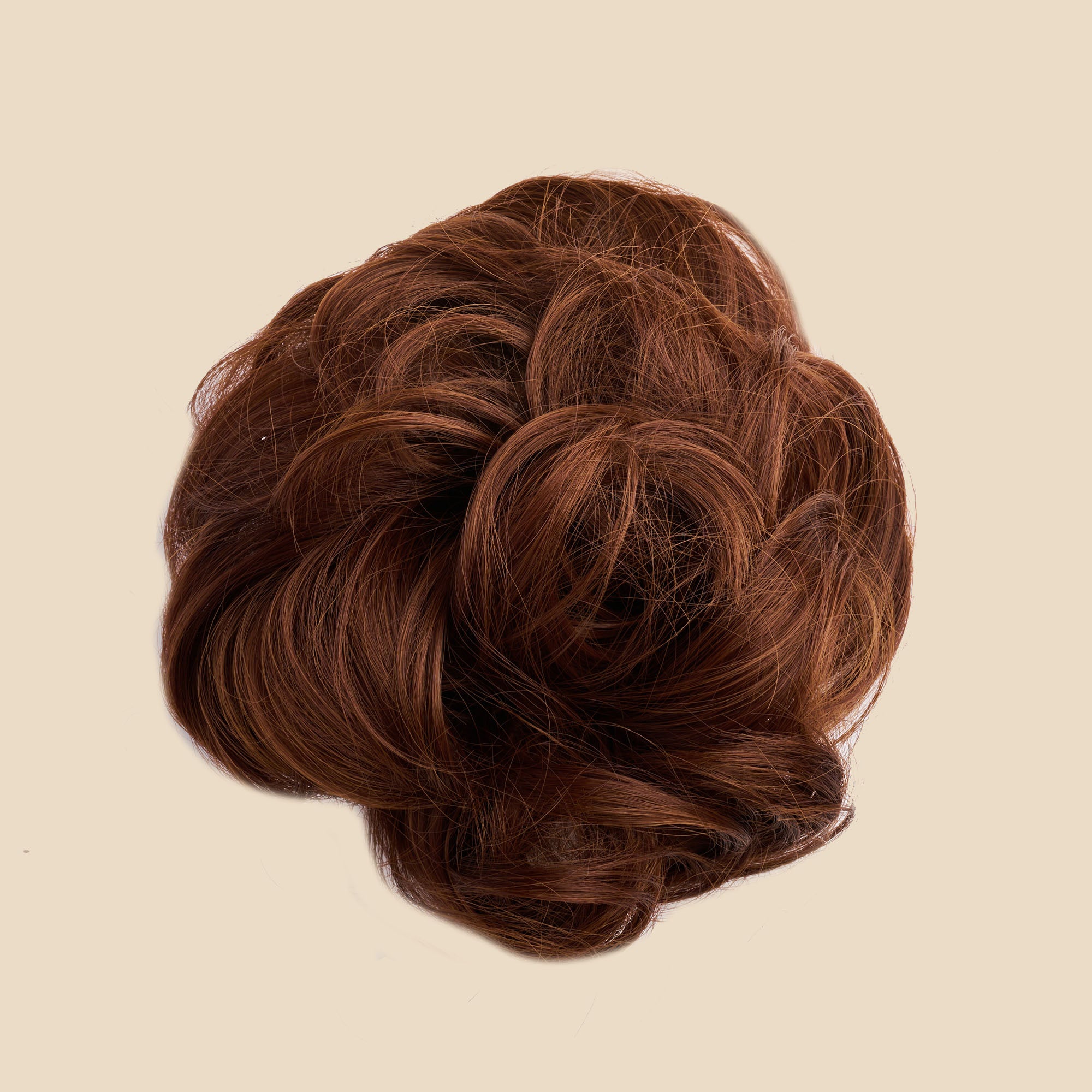 Top Knot Messy Bun Ponytail Holder Hair Extension - 2.0 - Auburn