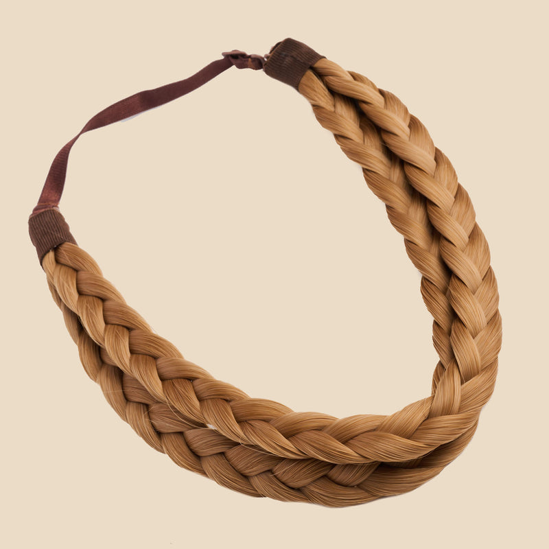 Double Lulu Two Strand for Kids - Braided Headband - Copper
