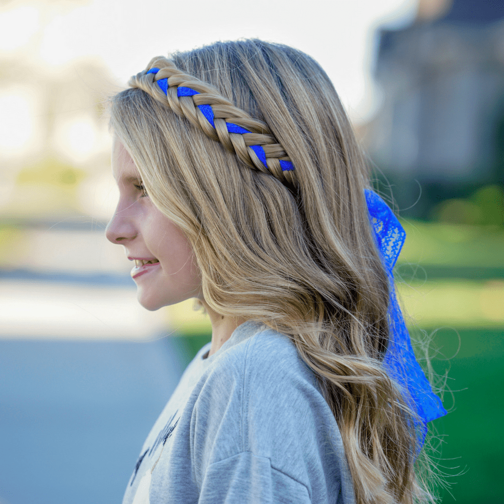 Lacey for Kids - Braided Headband - Ashy Highlighted