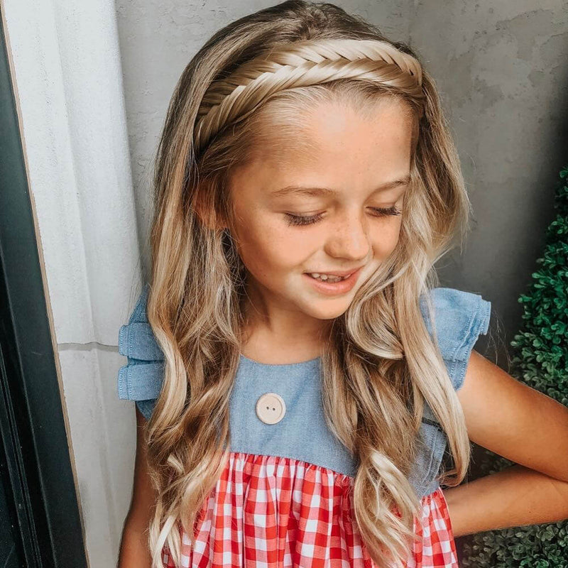 Arisa Fishtail for Kids - Ashy Highlighted