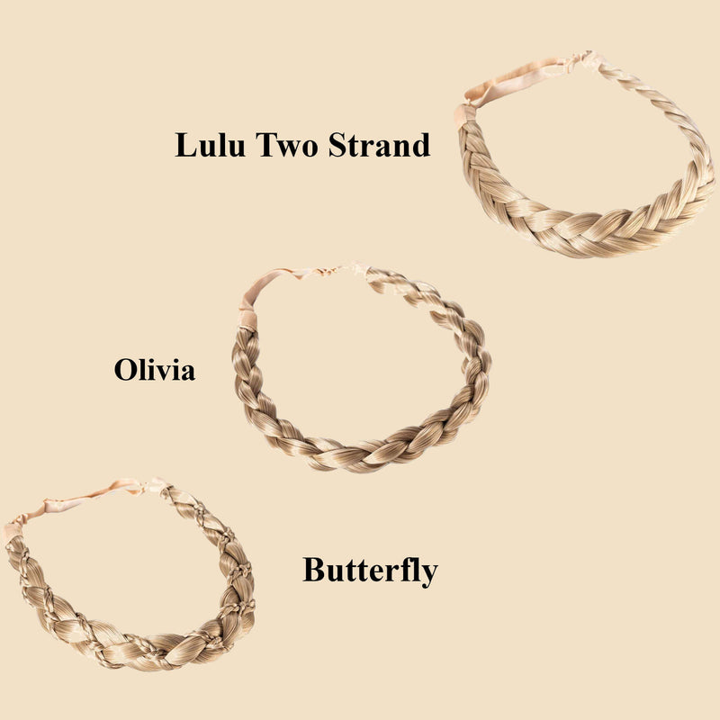 Madison Braid Bundle - Lulu Two Strand, Olivia, Butterfly - Ashy Highlighted
