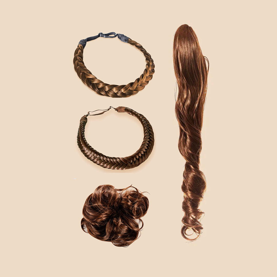 Braid + Extension Starter Kit - Ashy Light Brown