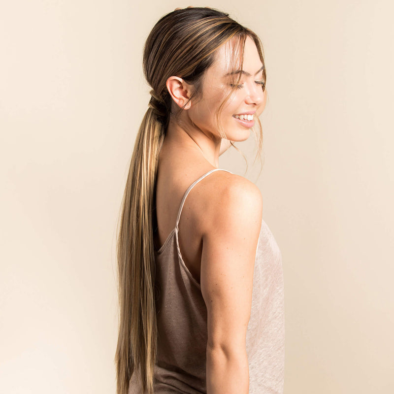 The Bree Ponytail Hair Extension - Highlighted