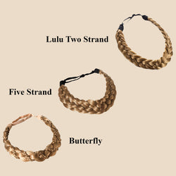 Madison Braid Bundle - Lulu Two Strand, Five Strand, Butterfly - Dirty Blonde