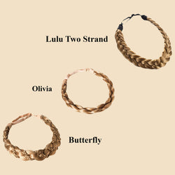 Madison Braid Bundle - Lulu Two Strand, Olivia, Butterfly - Dirty Blonde