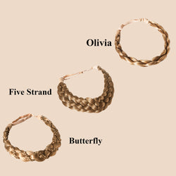 Madison Braid Bundle - Olivia, Five Strand, Butterfly - Dirty Blonde