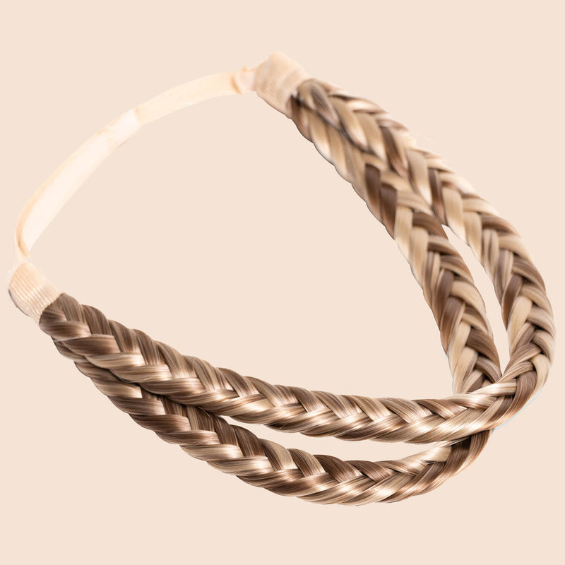 Double Lulu Two Strand for Kids - Braided Headband - Highlighted