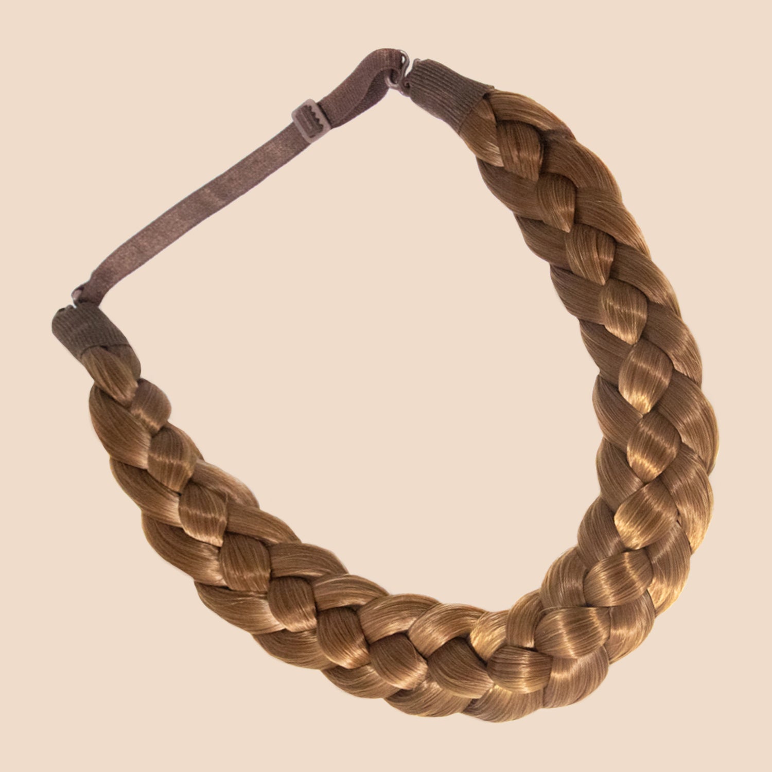 Evie Four Strand - Braided Headband - Golden Red