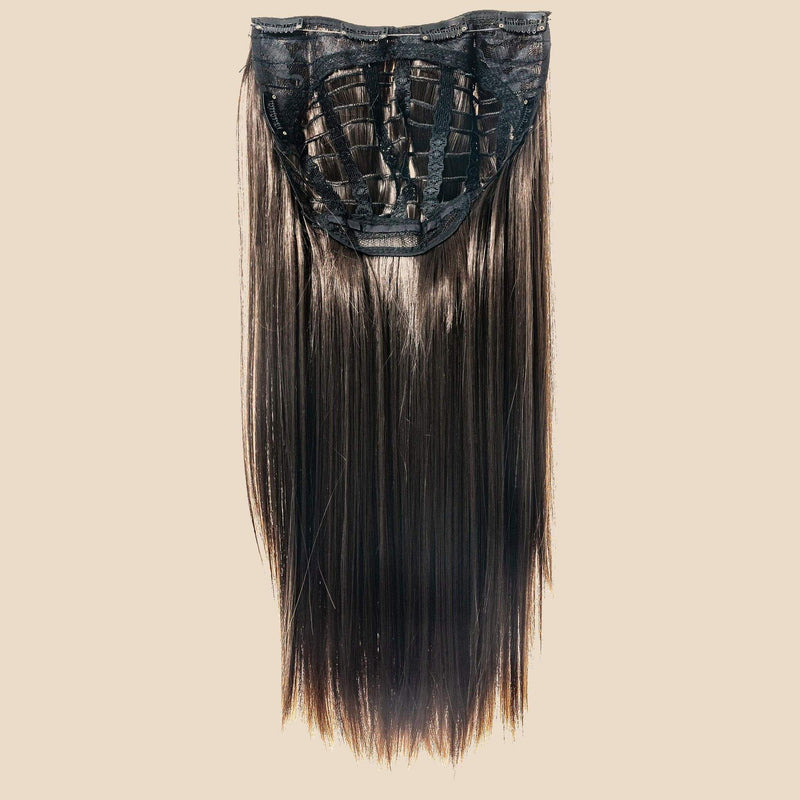 Katie U Clip Long Hair Extension - Brunette